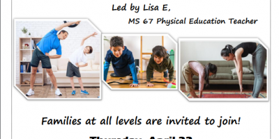 District 26 Virtual Family Fitness flyer. Click for PDF