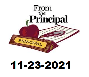 letter from principal nov 23 2021