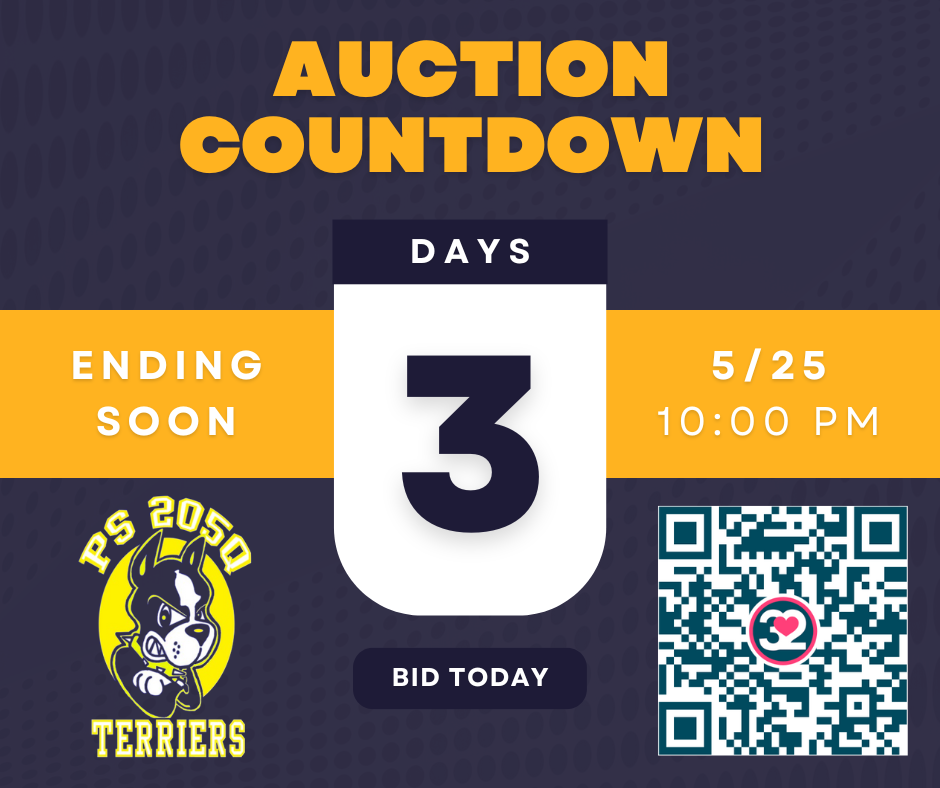 auction countdown 3 days to go